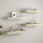 Schwebendes Wandregal 4 Stück MDF-Eiche 60x23,5x3,8 cm von vidaXL, Regale und Regale - Ref: Foro24-323876, Preis: 62,61 €, Ra...