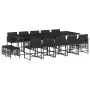 Set comedor de jardín con cojines 15 pzas ratán sintético negro von , Gartensets - Ref: Foro24-3211531, Preis: 831,06 €, Raba...