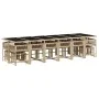 Set comedor de jardín 17 pzas con cojines ratán sintético beige by , Garden sets - Ref: Foro24-3211546, Price: 981,85 €, Disc...