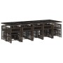 Garten-Essgruppe und Kissen-Set, 15-teilig, aus braunem synthetischem Rattan. von , Gartensets - Ref: Foro24-3211713, Preis: ...
