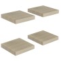 Floating wall shelves 4 pcs MDF oak 23x23.5x3.8 cm by vidaXL, Shelves and shelves - Ref: Foro24-323867, Price: 38,22 €, Disco...