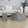 Mesa de centro madera contrachapada gris hormigón 150x50x35 cm de , Mesas de centro - Ref: Foro24-801341, Precio: 79,62 €, De...