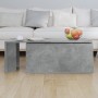 Mesa de centro madera contrachapada gris hormigón 150x50x35 cm de , Mesas de centro - Ref: Foro24-801341, Precio: 77,32 €, De...