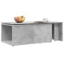 Plywood gray concrete coffee table 150x50x35 cm by , Coffee table - Ref: Foro24-801341, Price: 80,85 €, Discount: %