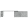 Mesa de centro madera contrachapada gris hormigón 150x50x35 cm de , Mesas de centro - Ref: Foro24-801341, Precio: 77,32 €, De...