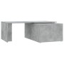 Mesa de centro madera contrachapada gris hormigón 150x50x35 cm de , Mesas de centro - Ref: Foro24-801341, Precio: 77,32 €, De...