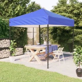 Folding blue party tent 3x3 m by , Tents and gazebos - Ref: Foro24-93514, Price: 99,93 €, Discount: %