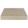 Floating wall shelves 4 pcs MDF oak 23x23.5x3.8 cm by vidaXL, Shelves and shelves - Ref: Foro24-323867, Price: 38,22 €, Disco...