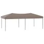 Carpa para fiestas plegable gris taupe 3x6 m de , Carpas y cenadores - Ref: Foro24-93540, Precio: 145,45 €, Descuento: %
