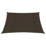 Brown HDPE sail shade 160 g/m² 2x2 m by , Umbrellas - Ref: Foro24-311767, Price: 22,31 €, Discount: %