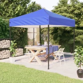 Folding blue party tent 2x2 m by , Tents and gazebos - Ref: Foro24-93493, Price: 96,42 €, Discount: %