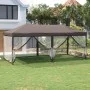Folding party tent with taupe gray walls 3x6 m by , Tents and gazebos - Ref: Foro24-93554, Price: 192,54 €, Discount: %
