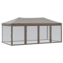 Faltbares Partyzelt mit taupefarbenen Wänden 3x6 m von , Zelte und Pavillons - Ref: Foro24-93554, Preis: 195,80 €, Rabatt: %