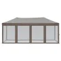 Folding party tent with taupe gray walls 3x6 m by , Tents and gazebos - Ref: Foro24-93554, Price: 192,54 €, Discount: %
