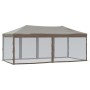 Faltbares Partyzelt mit taupefarbenen Wänden 3x6 m von , Zelte und Pavillons - Ref: Foro24-93554, Preis: 195,80 €, Rabatt: %