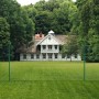 Maschendrahtzaun mit 25x1,5 m grünen Stahlpfosten. von , Zaunpaneele - Ref: Foro24-144611, Preis: 165,75 €, Rabatt: %