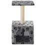 Cat scratcher with 55 cm sisal post, beige paw prints. by , Cat furniture - Ref: Foro24-170538, Price: 25,13 €, Discount: %