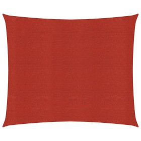 Toldo de vela rojo HDPE 160 g/m² 2,5x3 m de , Sombrillas - Ref: Foro24-311617, Precio: 26,55 €, Descuento: %