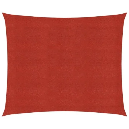 Red HDPE sail shade 160 g/m² 2.5x3 m by , Umbrellas - Ref: Foro24-311617, Price: 26,55 €, Discount: %