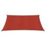 Red HDPE sail shade 160 g/m² 2.5x3 m by , Umbrellas - Ref: Foro24-311617, Price: 26,55 €, Discount: %