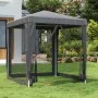 Partyzelt mit 4 Wänden aus anthrazitgrauem HDPE-Netzstoff 2x2 m. von , Zelte und Pavillons - Ref: Foro24-319219, Preis: 74,77...