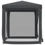 Partyzelt mit 4 Wänden aus anthrazitgrauem HDPE-Netzstoff 2x2 m. von , Zelte und Pavillons - Ref: Foro24-319219, Preis: 74,77...