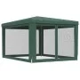 Party tent with 4 green HDPE mesh walls 3x4 m by , Tents and gazebos - Ref: Foro24-319233, Price: 98,87 €, Discount: %