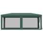 Party tent with 6 green HDPE mesh walls 3x6 m by , Tents and gazebos - Ref: Foro24-319238, Price: 135,96 €, Discount: %