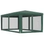 Party tent with 6 green HDPE mesh walls 3x6 m by , Tents and gazebos - Ref: Foro24-319238, Price: 136,86 €, Discount: %