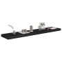 Schwebende Wandregale 2 Stück MDF schwarz 120x23,5x3,8 cm von vidaXL, Regale und Regale - Ref: Foro24-323842, Preis: 47,58 €,...