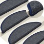 Treppenstufen-Teppiche, 15 Stück, grau und blau, 56x17x3 cm. von , Treppenmatten - Ref: Foro24-322364, Preis: 48,94 €, Rabatt: %
