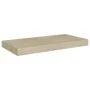 Floating wall shelves 4 pcs black MDF 50x23x3.8 cm by vidaXL, Shelves and shelves - Ref: Foro24-323873, Price: 55,97 €, Disco...