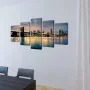 Decorative set of canvases for wall, Brooklyn River 200 x 100 cm by , Posters, prints and visual art - Ref: Foro24-241555, Pr...