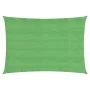Light green HDPE sail shade 160 g/m² 3.5x5 m by , Umbrellas - Ref: Foro24-311297, Price: 42,45 €, Discount: %
