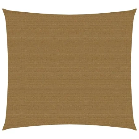 Taupe grey HDPE sail shade 160 g/m² 7x7 m by , Umbrellas - Ref: Foro24-311390, Price: 85,60 €, Discount: %