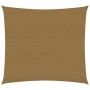 Taupe grey HDPE sail shade 160 g/m² 7x7 m by , Umbrellas - Ref: Foro24-311390, Price: 88,66 €, Discount: %
