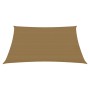 Sonnensegel aus grauem Taupe HDPE 160 g/m² 7x7 m von , Sonnenschirme - Ref: Foro24-311390, Preis: 88,66 €, Rabatt: %