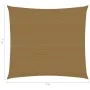 Taupe grey HDPE sail shade 160 g/m² 7x7 m by , Umbrellas - Ref: Foro24-311390, Price: 85,60 €, Discount: %