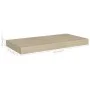 Floating wall shelves 4 pcs black MDF 50x23x3.8 cm by vidaXL, Shelves and shelves - Ref: Foro24-323873, Price: 55,97 €, Disco...