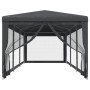Partyzelt mit 8 Wänden aus anthrazitgrauem HDPE-Netzstoff 3x9 m. von , Zelte und Pavillons - Ref: Foro24-319244, Preis: 165,3...
