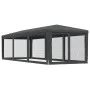 Partyzelt mit 8 Wänden aus anthrazitgrauem HDPE-Netzstoff 3x9 m. von , Zelte und Pavillons - Ref: Foro24-319244, Preis: 154,1...