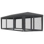 Partyzelt mit 8 Wänden aus anthrazitgrauem HDPE-Netzstoff 3x9 m. von , Zelte und Pavillons - Ref: Foro24-319244, Preis: 165,3...