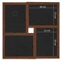 Brauner MDF-Collagerahmen für 24 Fotos im Format 13x18 cm. von , Bilderrahmen - Ref: Foro24-332787, Preis: 46,73 €, Rabatt: %