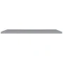 Gray MDF floating wall shelf 120x23.5x3.8 cm by vidaXL, Shelves and shelves - Ref: Foro24-323862, Price: 36,53 €, Discount: %
