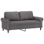 3-piece gray faux leather sofa set with cushions by , Sofas - Ref: Foro24-3202157, Price: 488,32 €, Discount: %