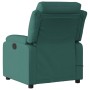 Elektrischer Massage-Fernsehsessel in dunkelgrüner Stoffpolsterung. von , Sessel - Ref: Foro24-3204974, Preis: 281,26 €, Raba...