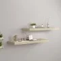 Floating wall shelves 4 pcs MDF oak color 80x23.5x3.8cm by vidaXL, Shelves and shelves - Ref: Foro24-323878, Price: 49,16 €, ...