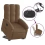 Electric reclining and lifting armchair in brown fabric by , Armchairs - Ref: Foro24-3204120, Price: 324,92 €, Discount: %