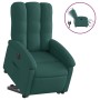 Sillón eléctrico reclinable elevable de tela verde oscuro de , Sillones - Ref: Foro24-3204122, Precio: 300,38 €, Descuento: %