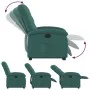 Elektrischer verstellbarer Aufstehsessel aus dunkelgrünem Stoff. von , Sessel - Ref: Foro24-3204122, Preis: 325,54 €, Rabatt: %